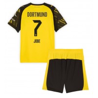 Camisa de Futebol Borussia Dortmund Jobe Bellingham #7 Equipamento Principal Infantil 2025-26 Manga Curta (+ Calças curtas)